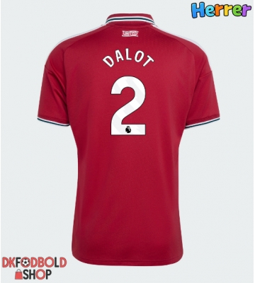 Manchester United Diogo Dalot #2 Hjemmebanetrøje 2026-27 Kort ærmer Manchester United Diogo Dalot #2 Hjemmebanetrøje 2026-27 Kort ærmer